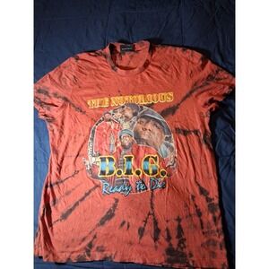 Notorious BIG Rap Tee Tie Dye Streetwear Vintage Retro Size Small